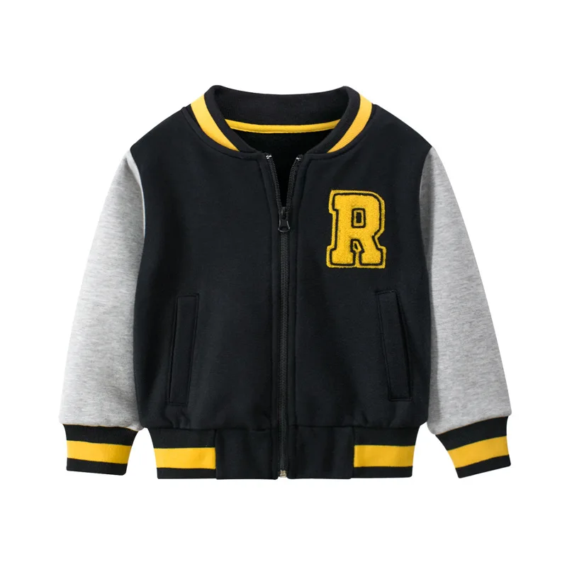 

New spring 2021 Korean children's sweatshirt coat boys' baby sweaters clothing