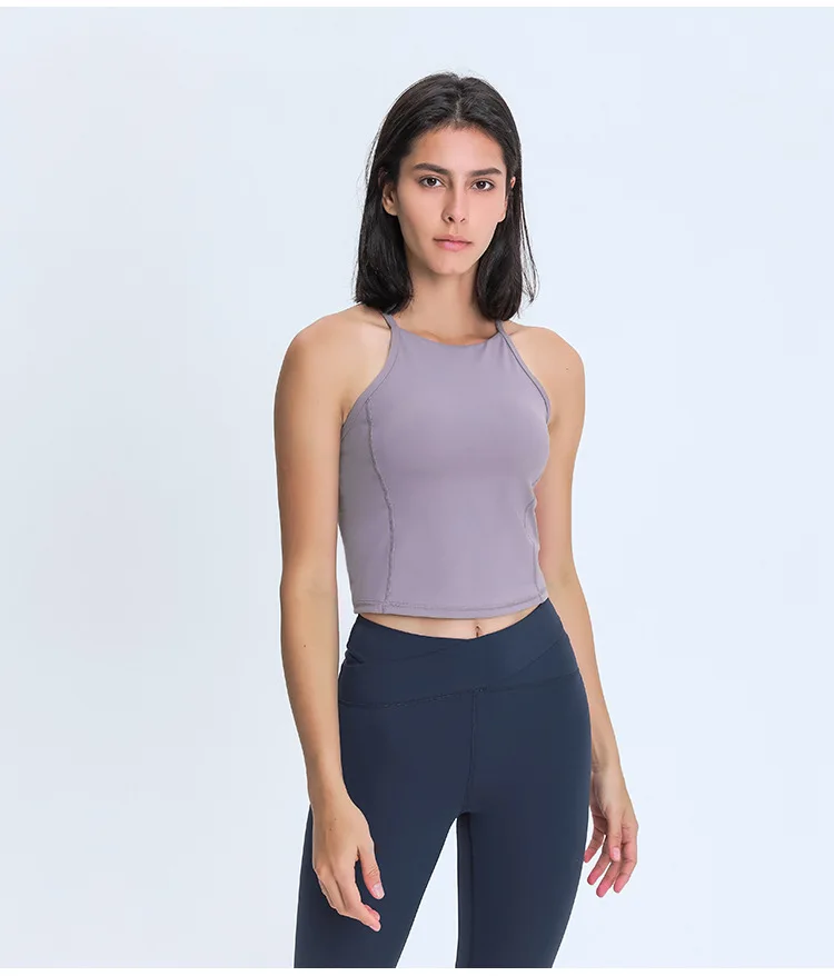 

Womens Sleeveless Tank Tops Layering Tanks Undershirt Tank Top Sleeveless Tiktok Racerback Crop Sport Top, Customized colors