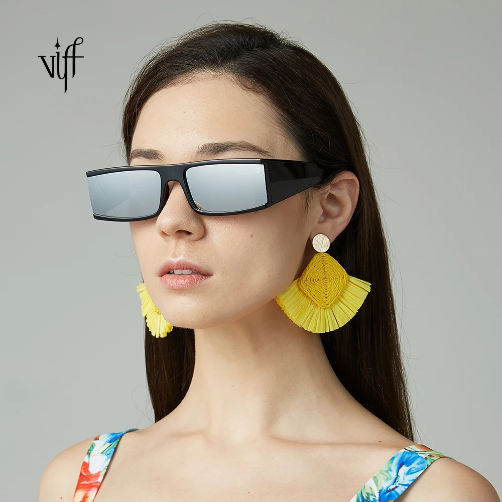 

VIFF Street Beat Trendy Eyewear Women HP19614 High Quality Custom Logo Square Sunglasses, Multi and oem