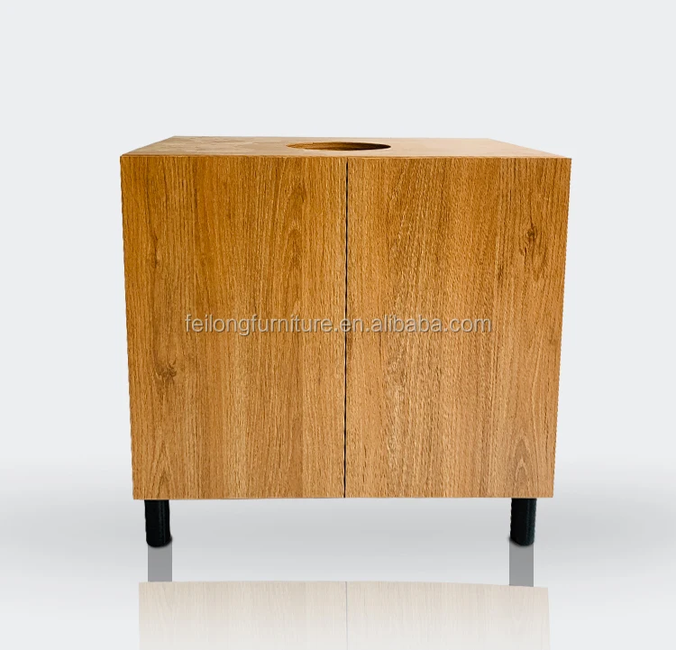 

FLSM Pet Furniture High Quality Wooden Cat Climbing Frame Washroom Cabinet Cat Indoor House