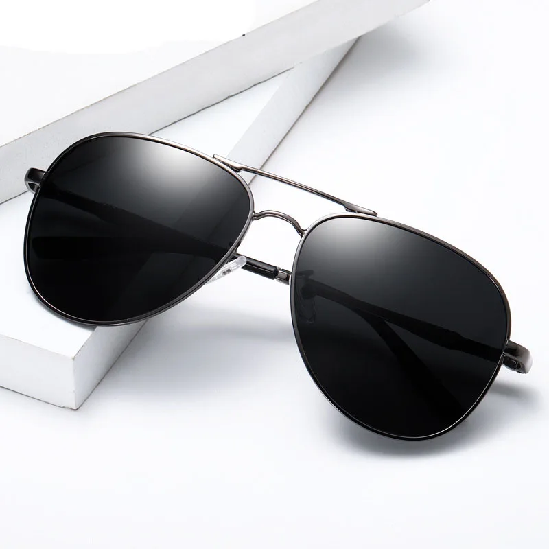 

Classic Sunglasses Polarized Men Driving Glasses Black Pilot Sun Glasses Brand Designer Male Retro Sunglasses For Men/Women