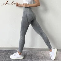 

AMESIN VITAL Seamless Supportive Widen Waistband High Waist Gym Nude Women Yoga Tights Custom Fitness Leggings