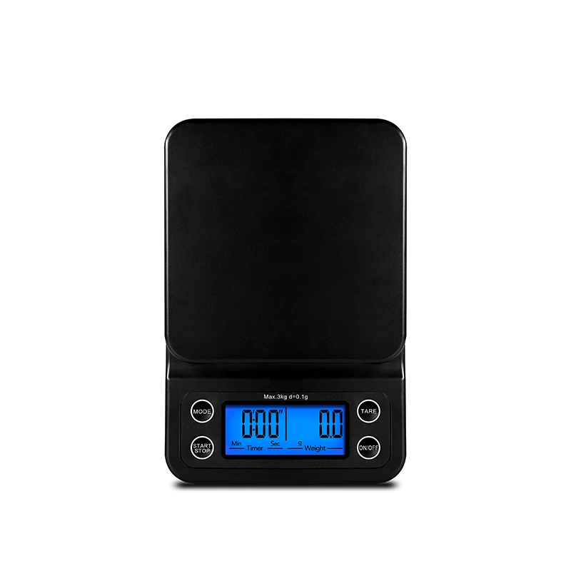 

Electronic digital coffee scale with timer LCD 0.1g barista drip coffee scales