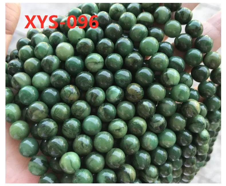 

8mm African Jade Loose Beads Stones for Jewelry Making