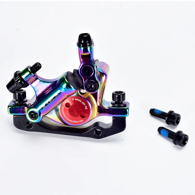 

ZOOM BH-100 bike disc brake caliper Original box bike caliper brake, Rainbow