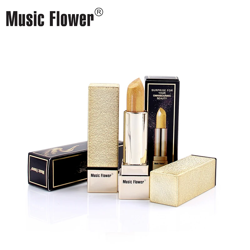 

Dropshipping Private Label Long Lasting Waterproof New Trend GOLD Lipstick