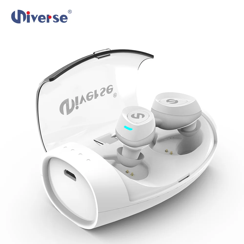 ES60 XHH China Factory smart touch headphones AIROHA Chips led headphones Music for Travel