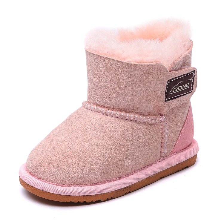 

winter warm leatherette furry kids boots new collection