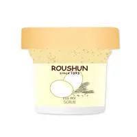 

ROUSHUN Skinfood CLEANING GORNY REVITALIZES SKIN MOISTURIZING REPAIR EGG RICE body SCRUB