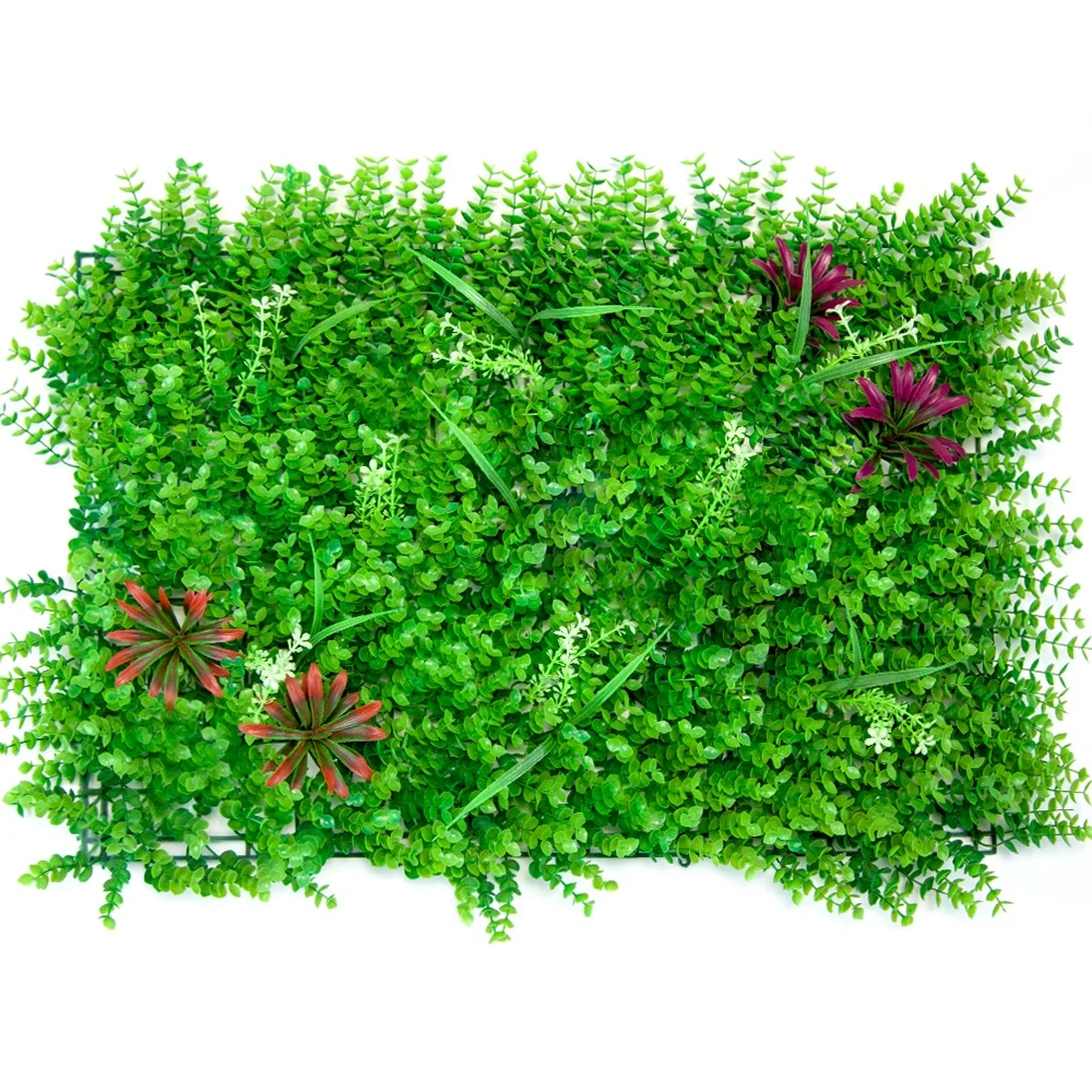 Cost-Effective Artificial Grass Wall Panels Plastic Greenery Plant Wall Grass Backdrop Artificial Plant for Decoration