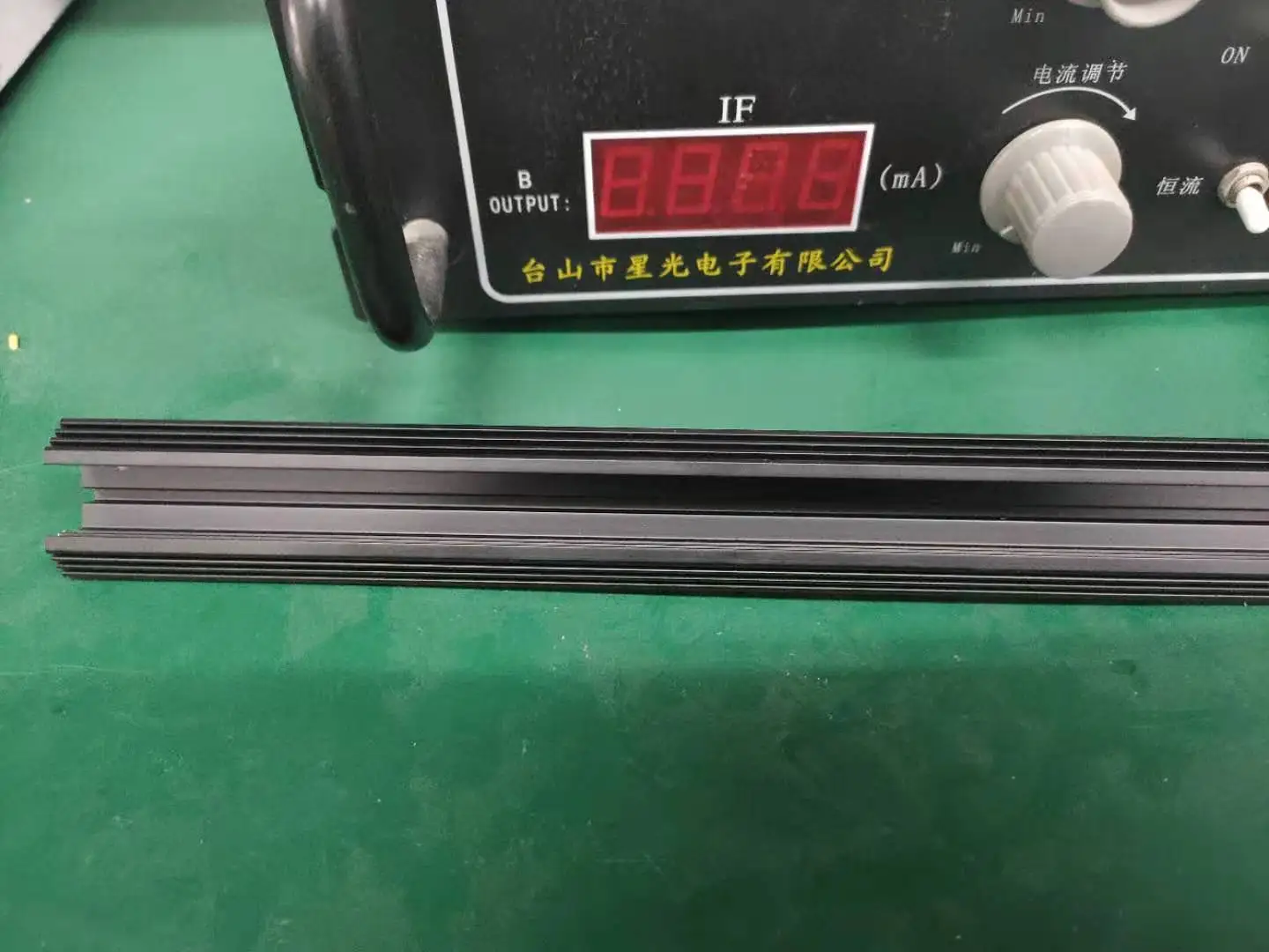 
2020 Newest Good Heat Dissipation Black Anodized Profiles 