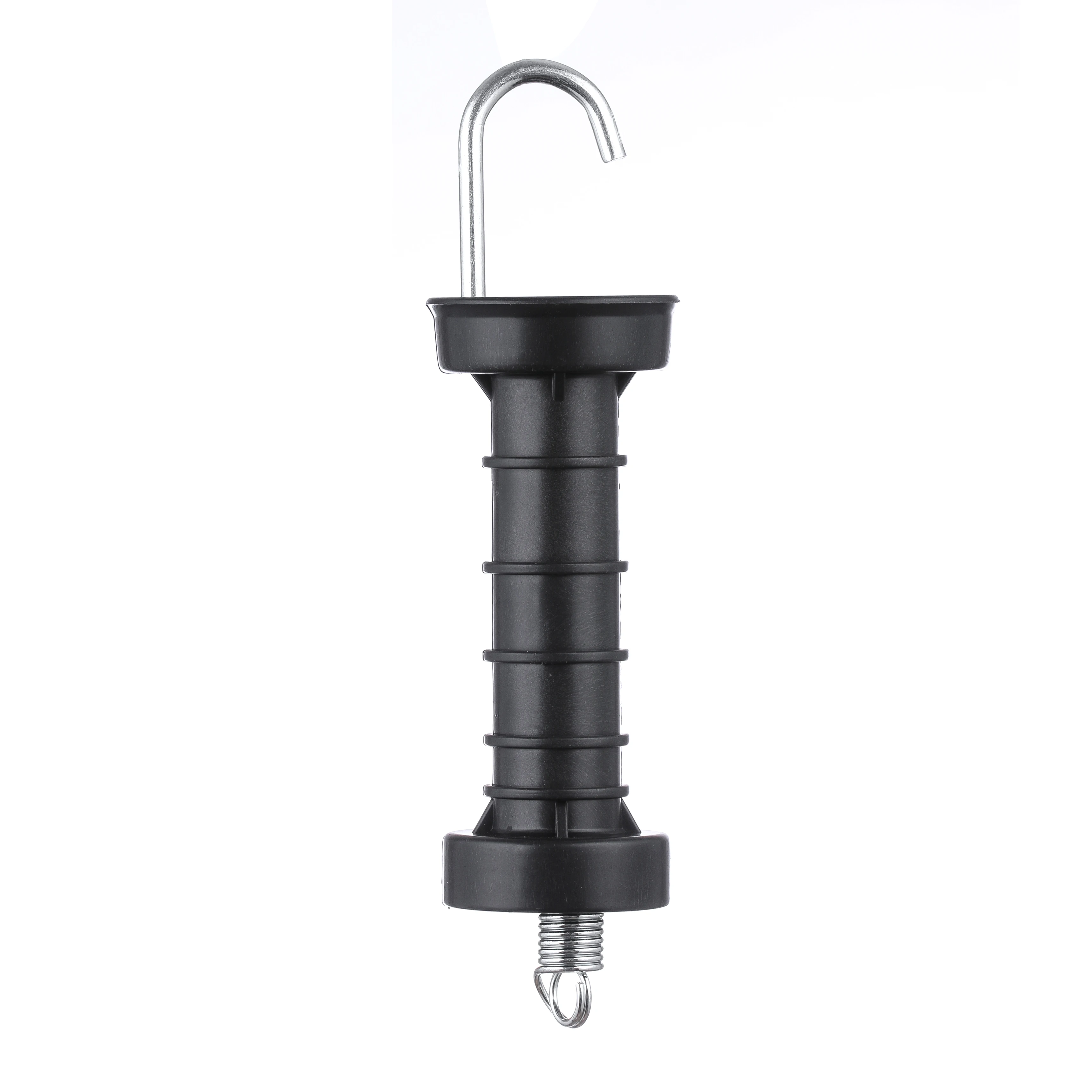 

Farm Fence Usage Galvanized Gate Handle in Fencing With Wide Handle And Safety Flanges, Black