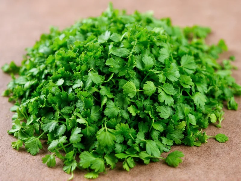 Fresh Parsley Equivalent to Dry Parsley: 3:1 Conversion Guide