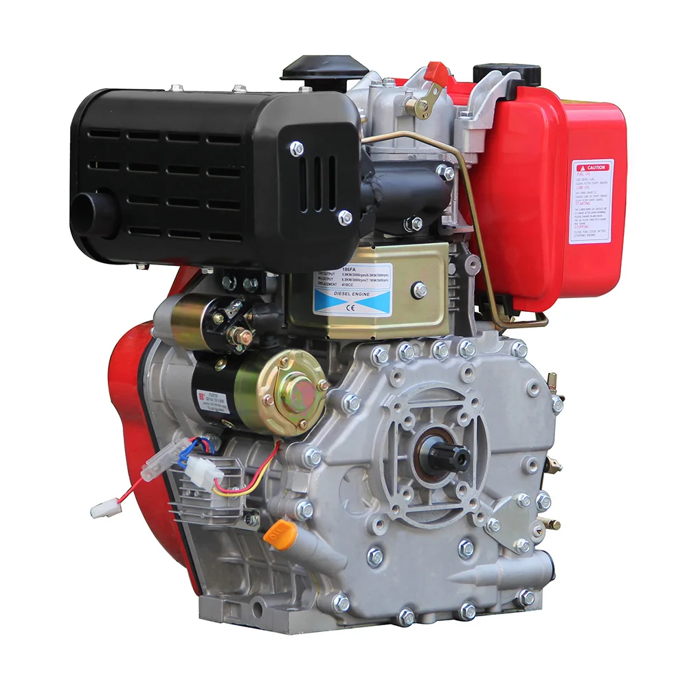 
KAMA engine 186FA diesel engine 10hp output air cooled 