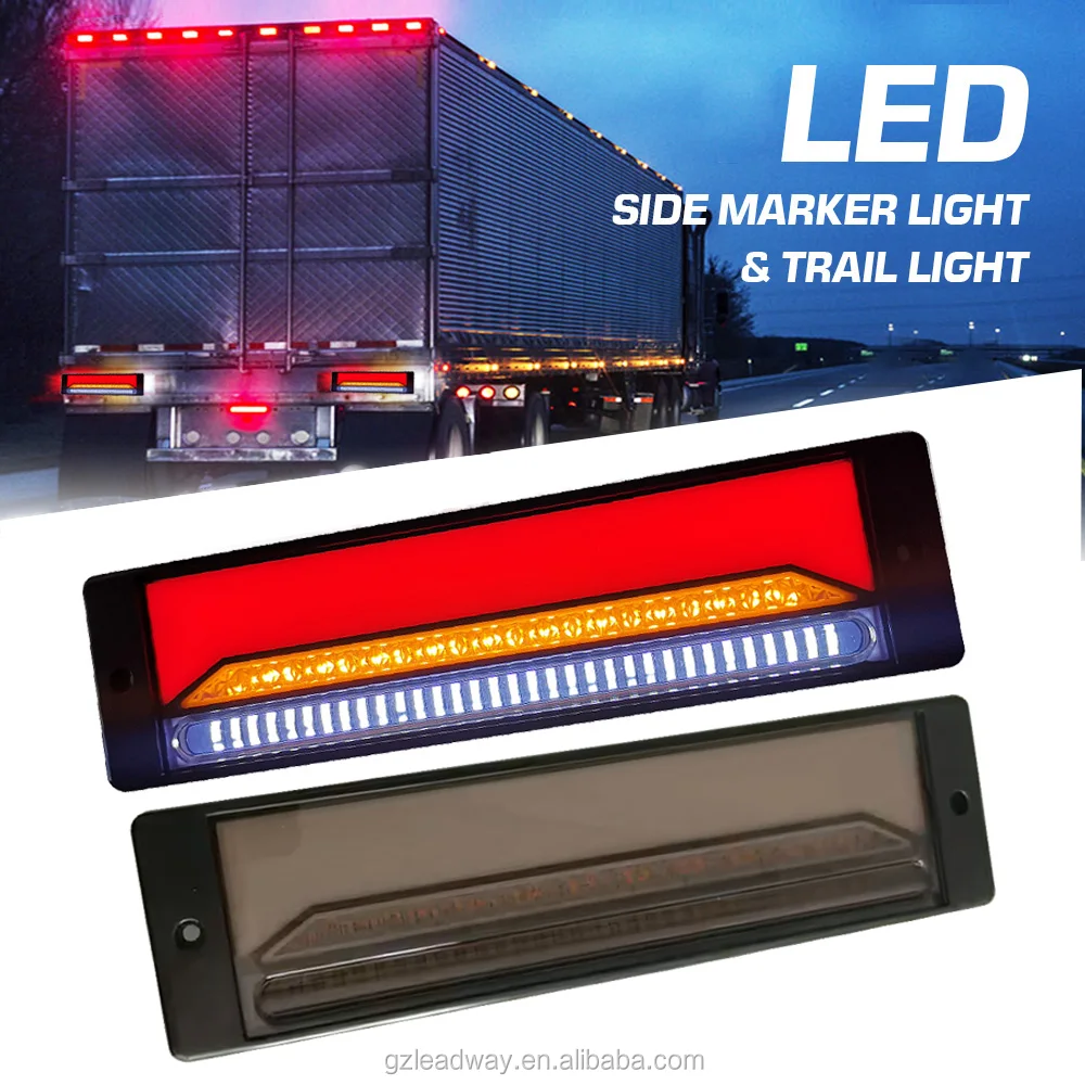 New Arrive Model Van Light Truck Trailer Rear Led Tail Combination Lights Truck Spare Parts Rear