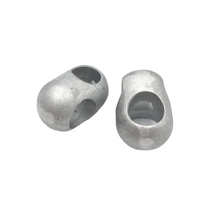 

16mm Playground Fix Fitting Aluminium Solid Cross Connector, Light grey