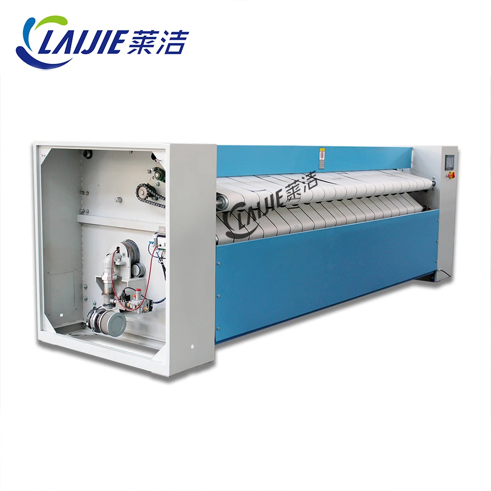
Hotel hospital use 1.6M laundry flat work ironer machine sheet ironing machine 