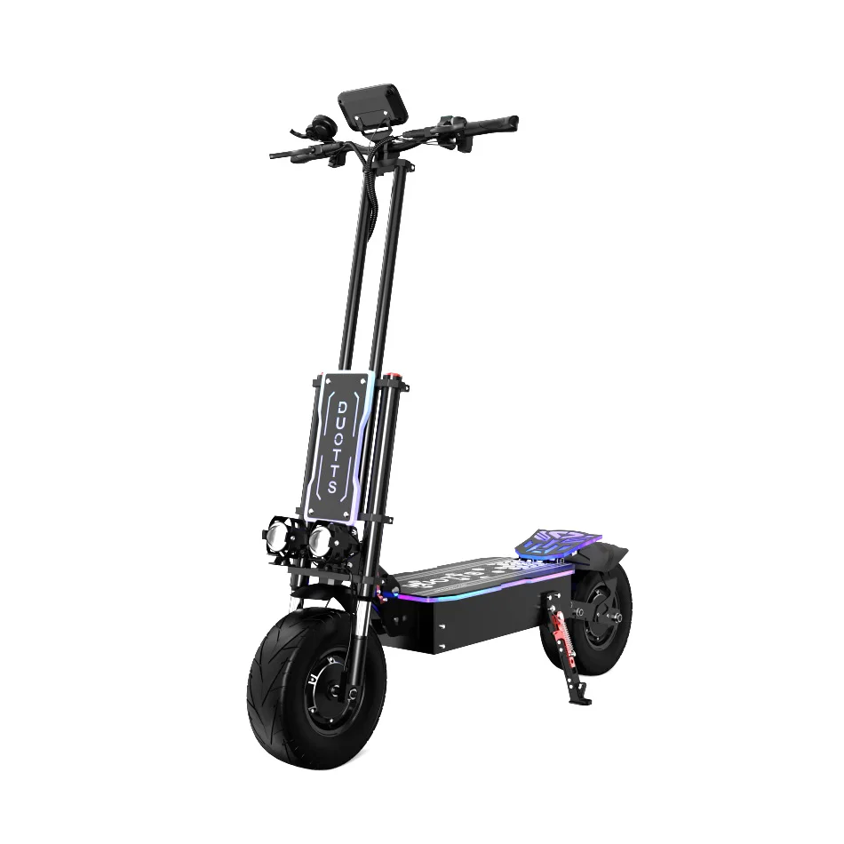 

Europe Warehouse Electric Scooter Duotts D99 60V 6000W Dual Drive 42Ah Battery 13 Inch Tire Powerful Scooters for Adults