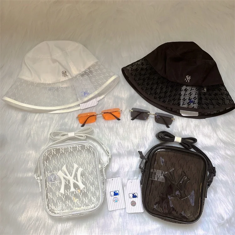 

Luxury women designer handbag ny purse transparent ny hats and bags, Colorful