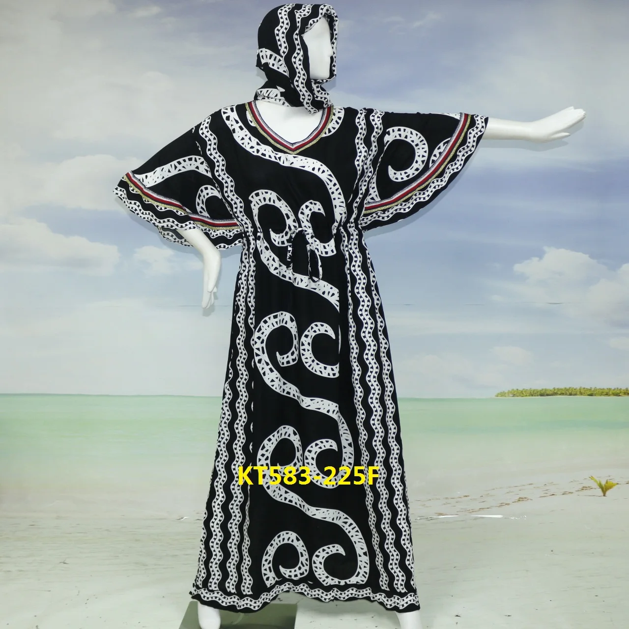 

2021 summer african muslim kaftan women dresses for wholesale, 4 colors