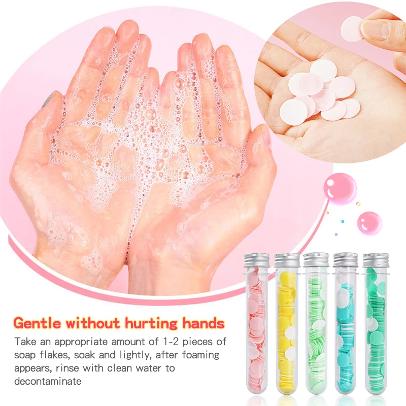 

Wholesale Portable Packaging Custom Pattern Soap Sheets Paper Travel Hand Washing Paper Soap
