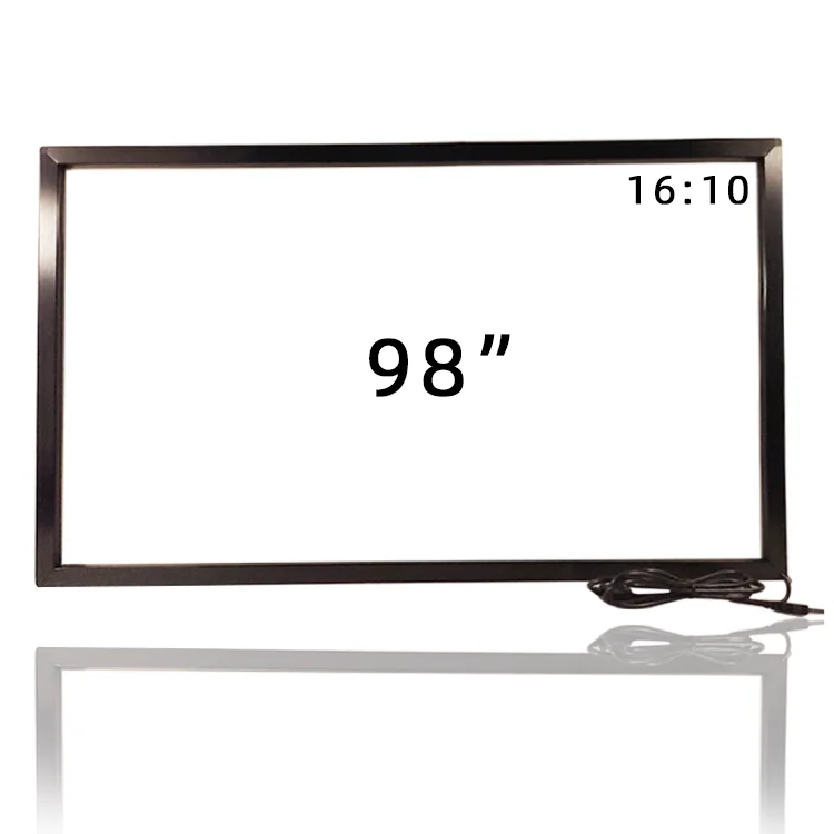 

98 large USB 20 pointS infrared multi touch overlay frame Finger touch panel Display wall