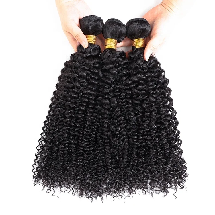 

Wholesale High quality raw Cuticle Aligned Curly Human Hair