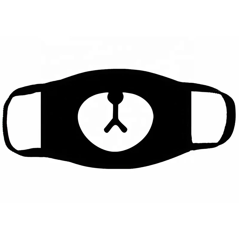 
Good Quality 3 Layers Washable Reusable Cotton Mask Custom Logo Fashion Kpop Mouth Masks 