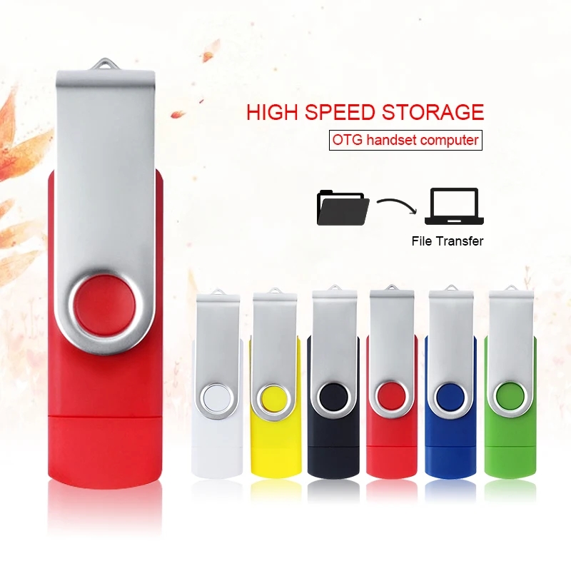 

Manufacture Wholesale Swivel OTG 2.0/3.0 Twister Pendrive All Color Wister Usb OTG Flash Drive128mb-128gb