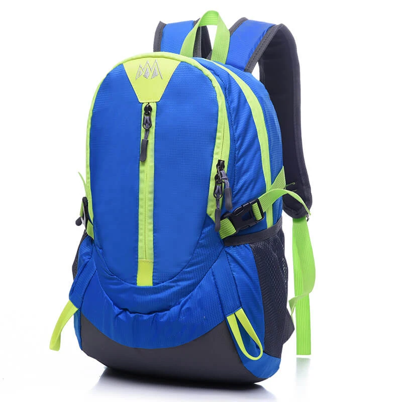 

Y0040 Custom Outdoor 20l Waterproof Men Leather Hiking Bag Travel Sports Camping Backpack