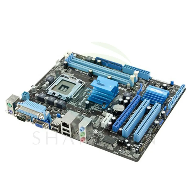 

For P5G41T-M LX V2 Desktop Motherboard G41 Socket LGA 775 Q8200 Q8300 DDR3 8G u ATX UEFI BIOS Original Used Mainboard