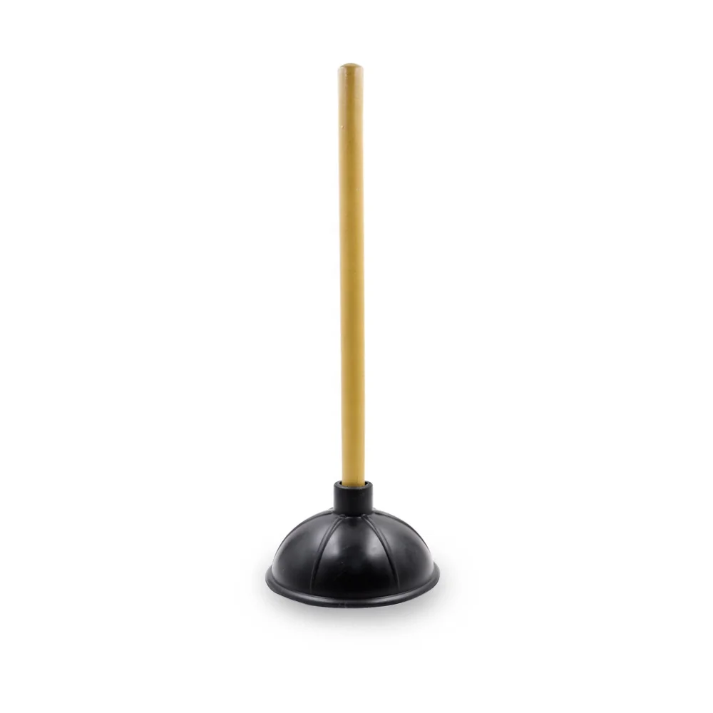 

Hot selling Rubber toilet plunger with long handle, Customized