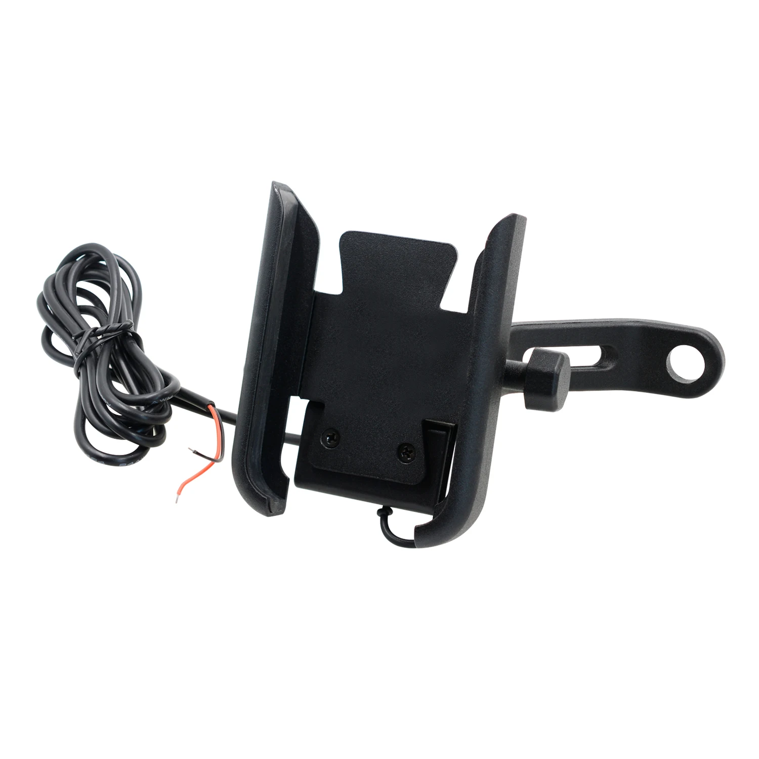 

Wupp Universal Qc 30 Motorcycle Cell Phone Holder With USB Charger, Black