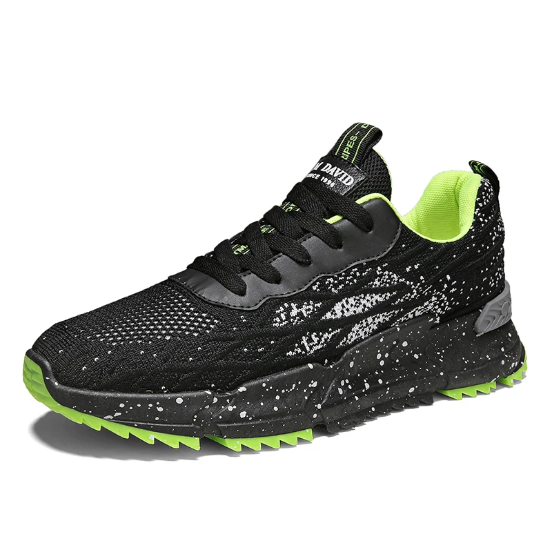 

High quality custom breathable meshshoes mens shoes sport 2021 casual men shoes sneakers, Optional