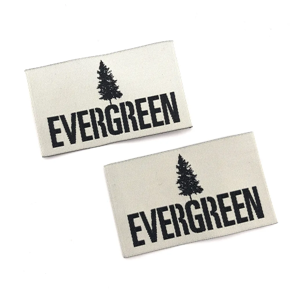 high quality apparel label garment woven tag labels for clothing