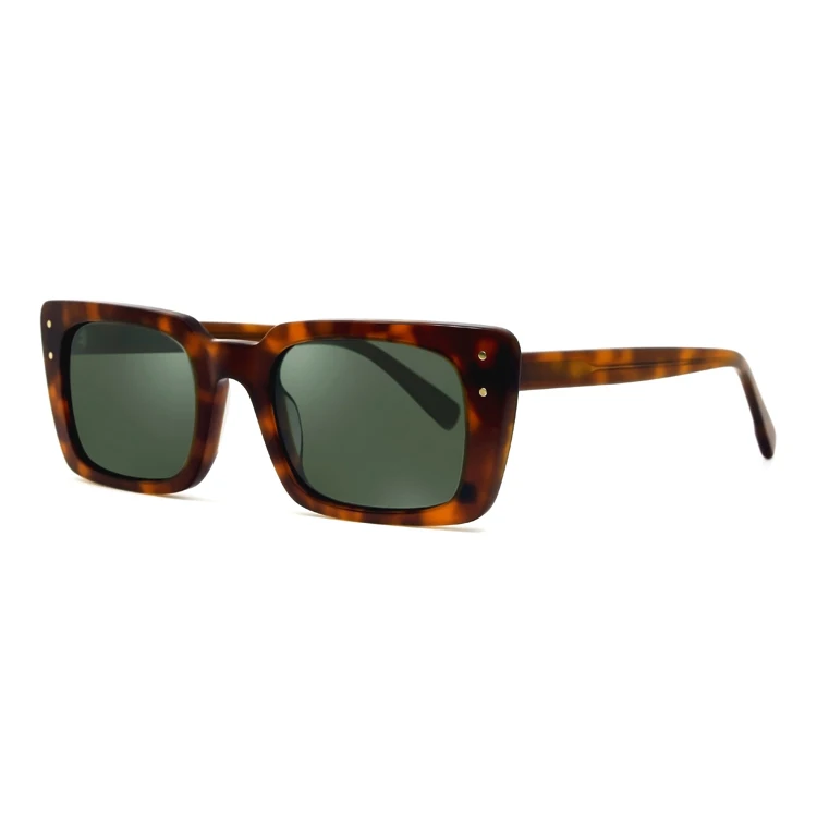 

95247S Trendy Square Acetate Polarized Women Sunglasses