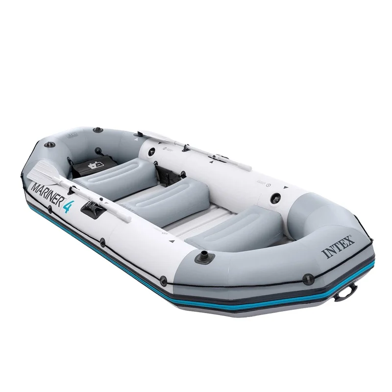 

INTEX 68376 Original Professional Mariner4 inflatable Boat SET Series Schlauchboot Angelboot Ruderboot Motorboot Inflatable boat