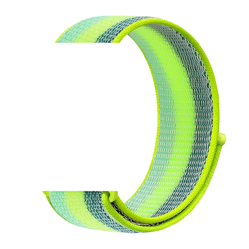 

ShanHai For Apple Watch Band 38mm 42mm 40mm 44mm, Soft Nylon Sport Loop, For iWatch Band Series 5/4/3, Multi-color optional or customized