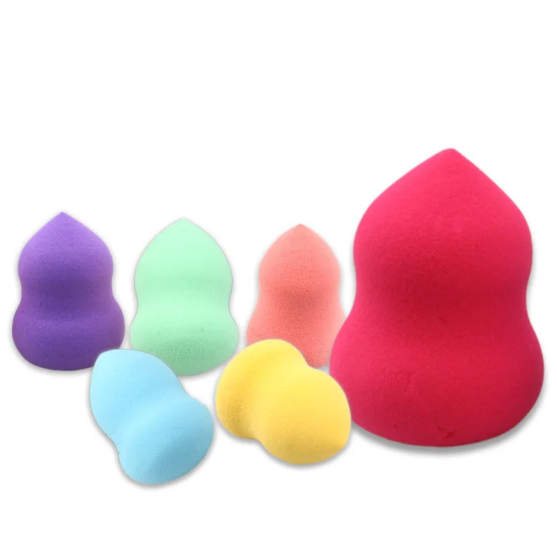 

Dropshipping OEM Private Label Hot Selling Gourd Shape Wet Dry Beauty Blenders Beauty Sponge Daily Life Makeup