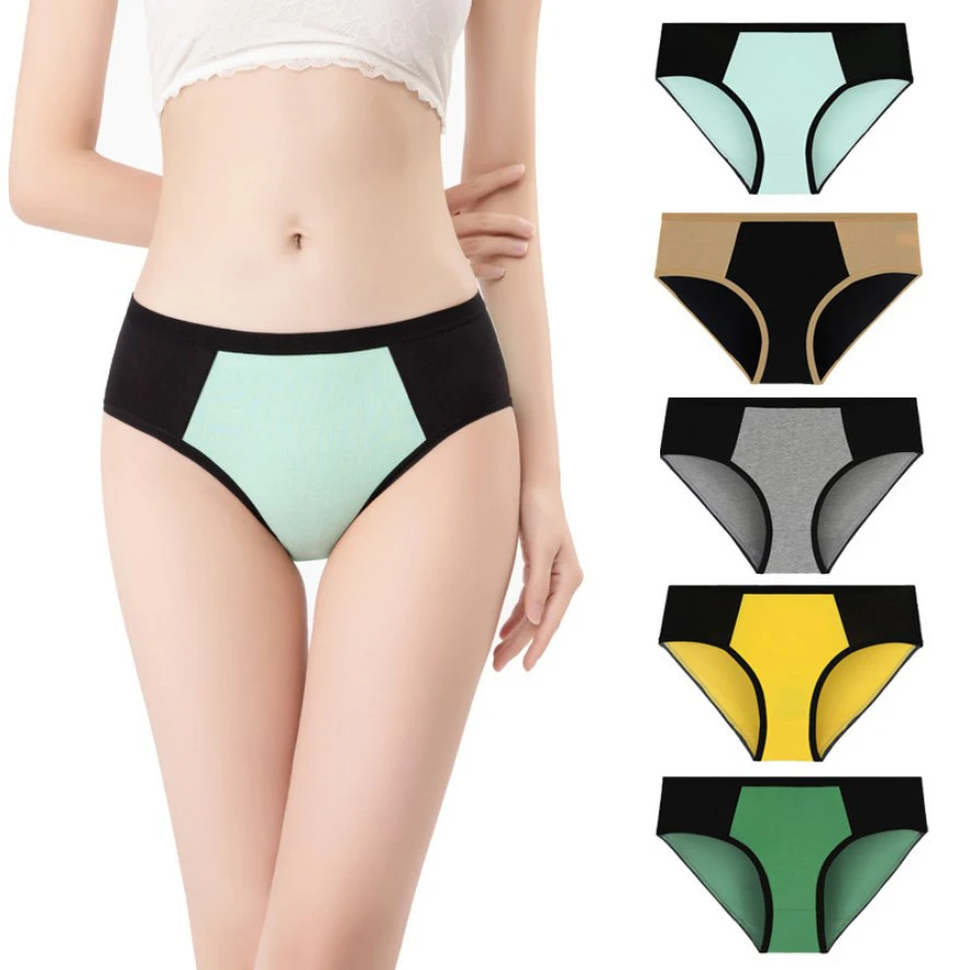 

Wholesale panty Women's M-5XL inner wear underwear Plus Size Cotton Briefs Soft Breathable ladies inner wear for woman