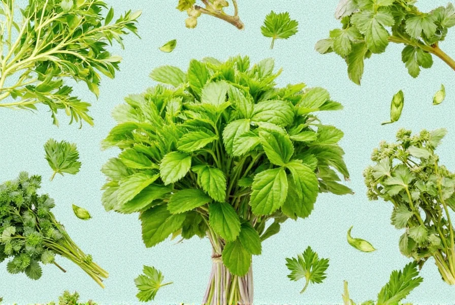 Indoor herb garden on a sunny windowsill