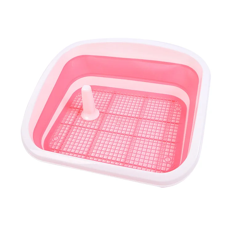 

Wholesale indoor custom foldable Convenience dog pee toilet pet toilet tray pet potty toilet