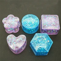 

Resin crafts Making trinket storage mould silicone hexagon jewelry box mold