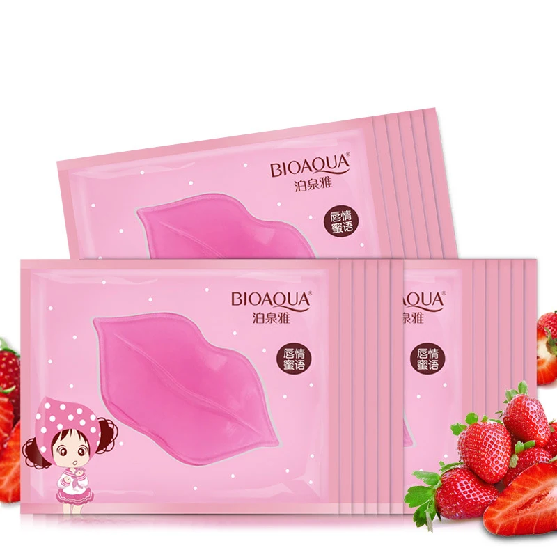 

Wholesale Lip Mask Private Label Lip Care Moisturizing Collagen Crystal Sleeping Hydrating Lip Mask Korea, Pink