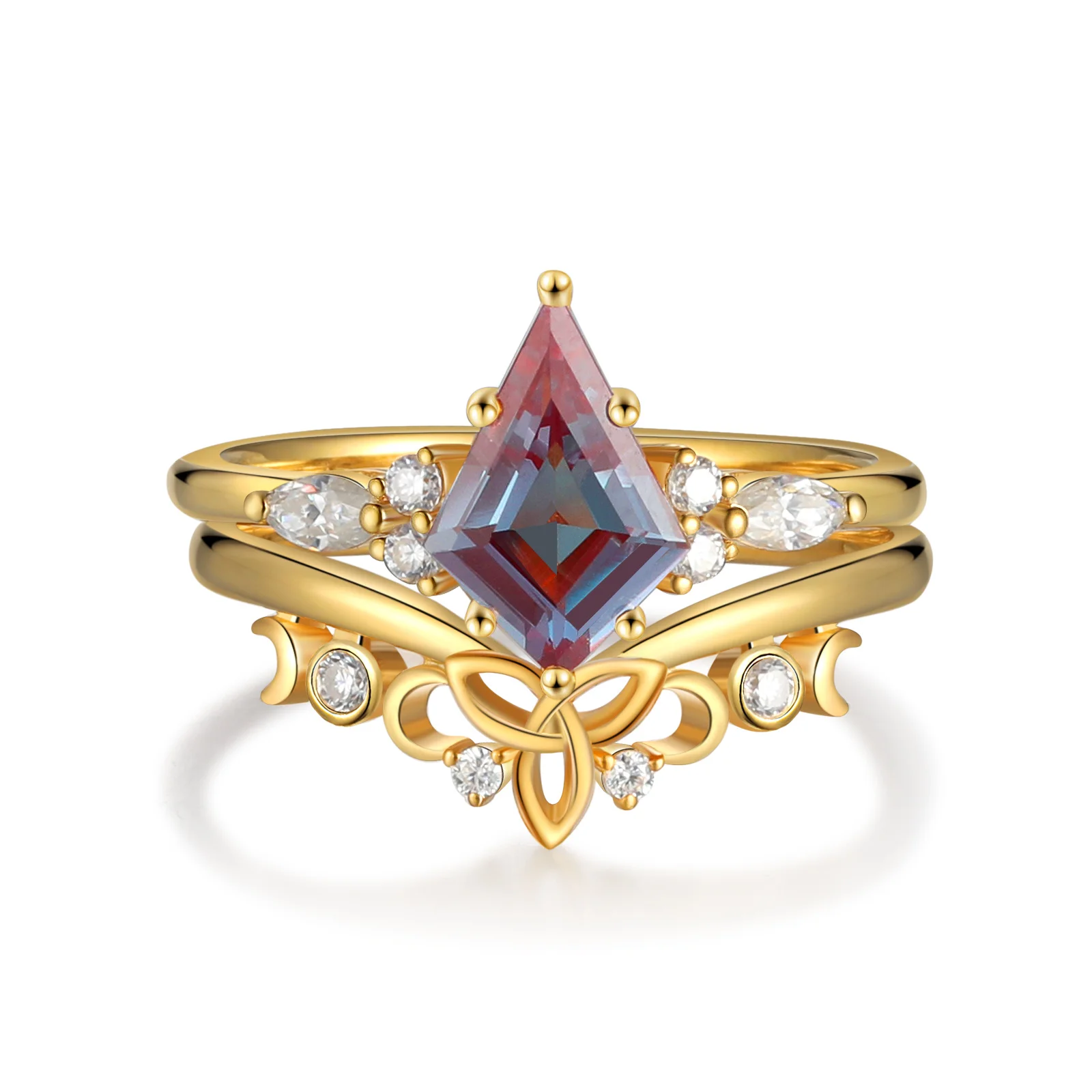 

Wedding Engagement Moissanite Ring 14K 18K Luxury Jewelry Fine Rings
