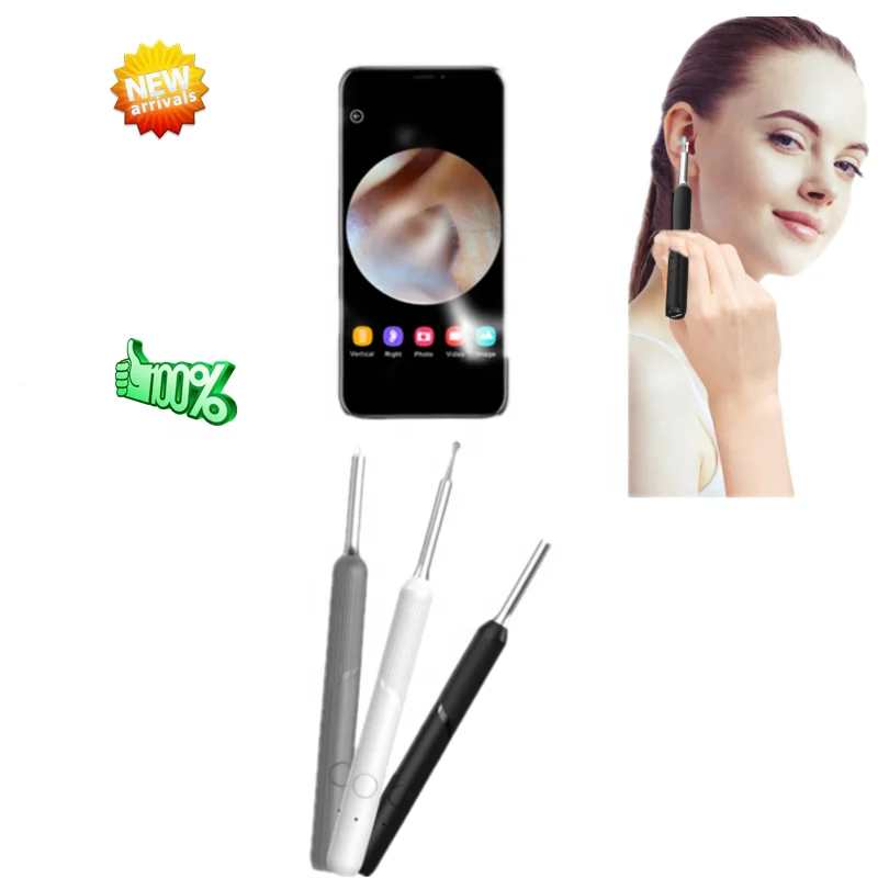 

New Arrival Ear Cleaner electric Smart Visual Wireless WIFI Camera Endoscope otoscope Ear Health earwax cleaning remover