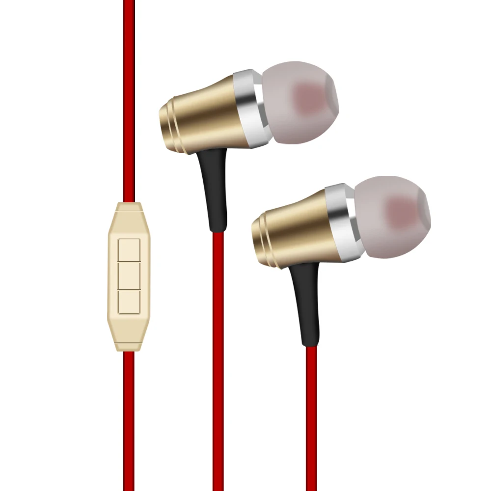 

2020 best selling earphone accessories 3.5mm metal Earphone Headphone sport headset