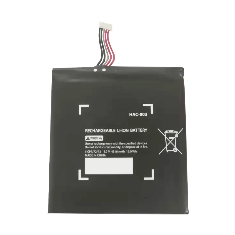 

Replacement battery for Nintendo Switch Console Battery HAC-003 HAC-001 3.7v 4310mah, Black white