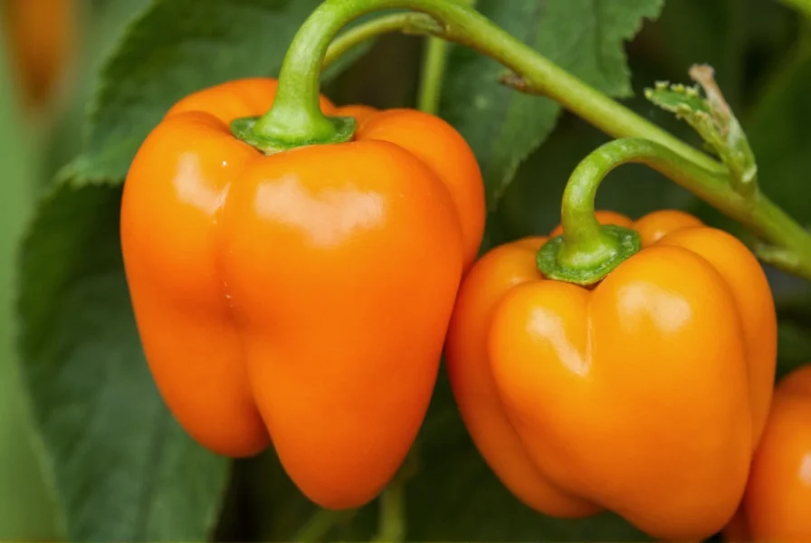 Close-up of habanero skin texture