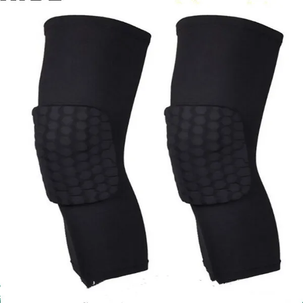 

Hot Sale High Elastic Compression Anti slip Athletic Knee Brace, Black+red+blue+yellow+white